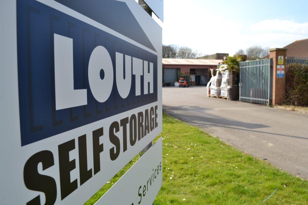 Louth Self Storage sign