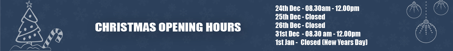 Picture of Louth storage festive holiday operating hours.