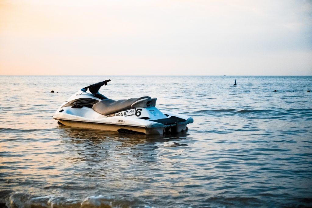 Jet Ski in Ocean