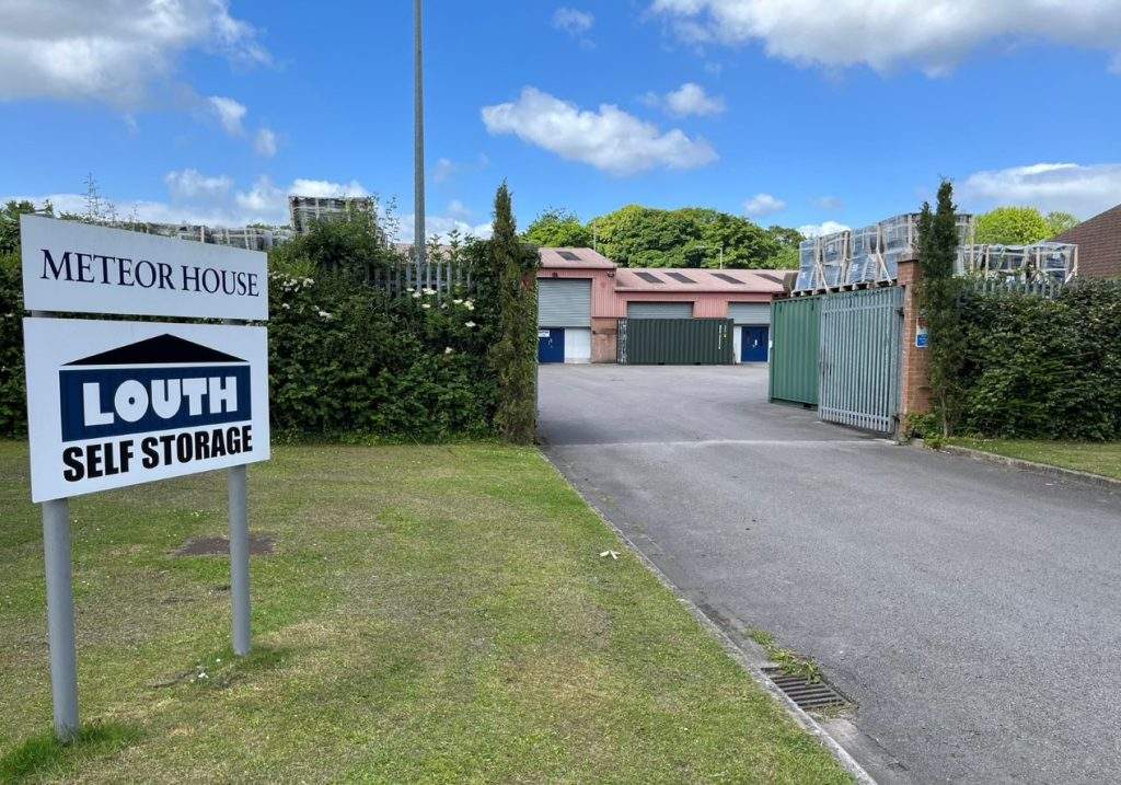 Louth Self Storage Facility Entrance