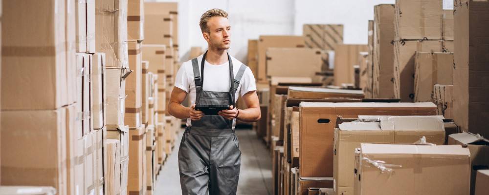 Someone in a Louth warehouse storage unit