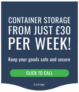 Container storage promotion for Louth & Lincolnshire at Louth Self Storage