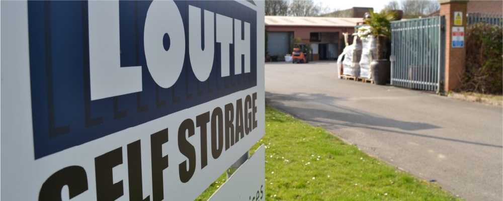 Short term storage units at the Louth self storage facility