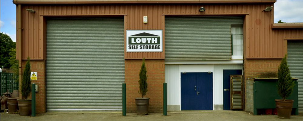 The exterior of Louth self storage