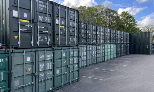 Container Storage At Louth Self Storage