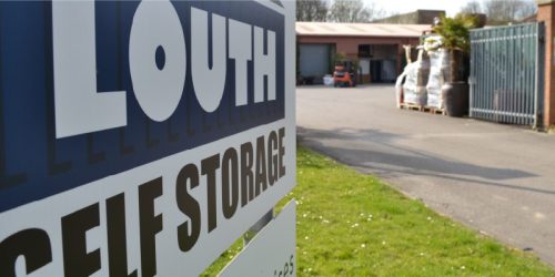Short term storage units at the Louth self storage facility